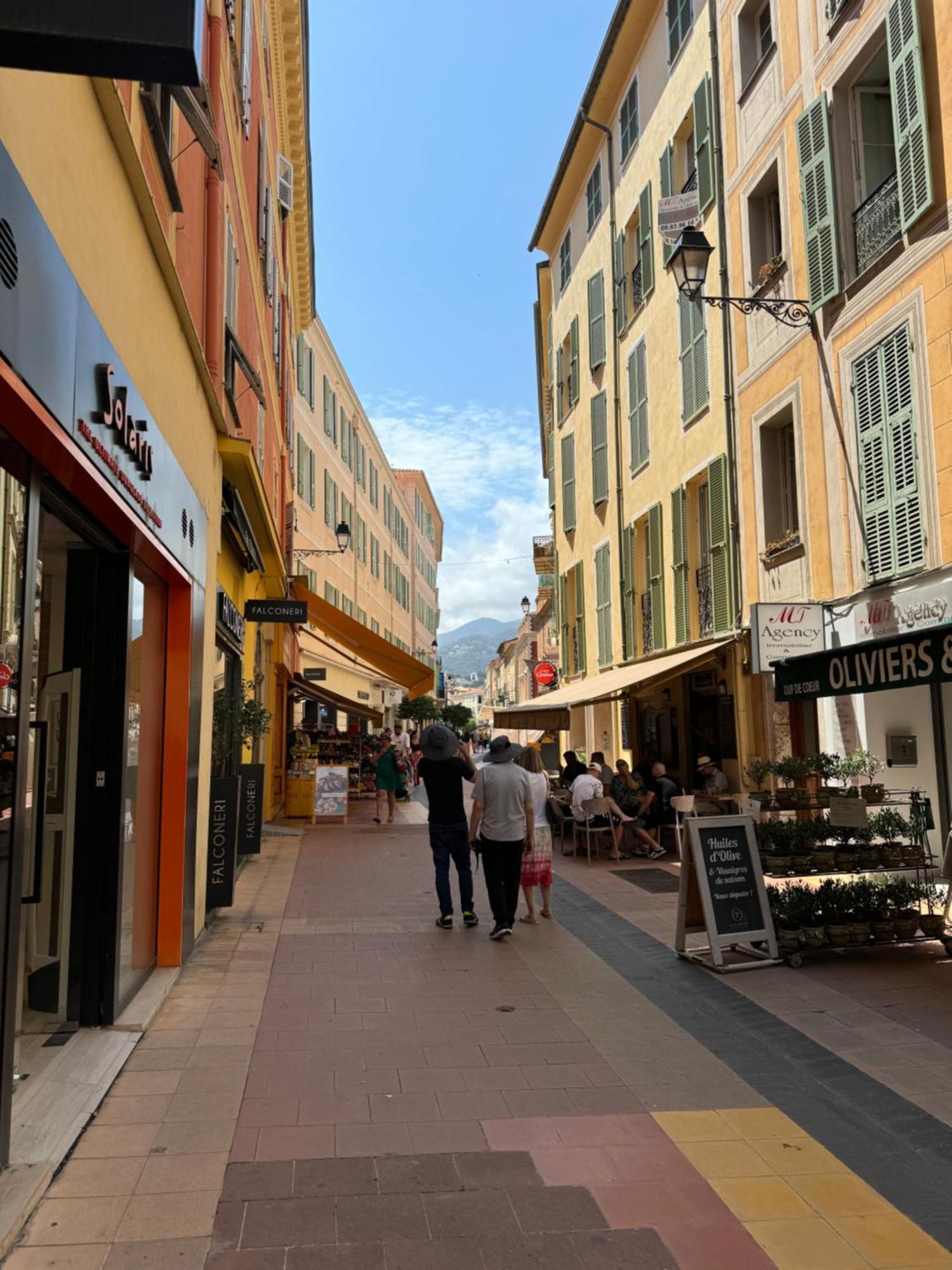 La Pietonne Daire Menton Dış mekan fotoğraf